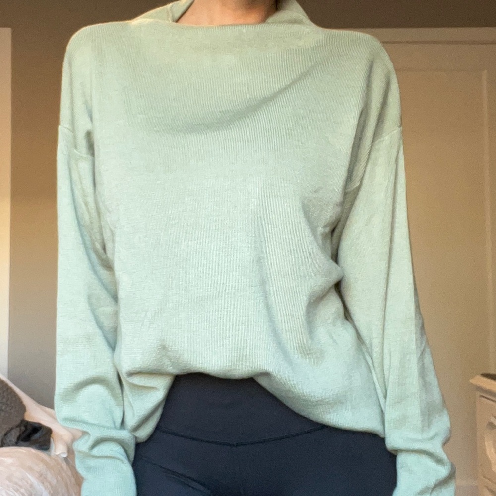 Green sweater